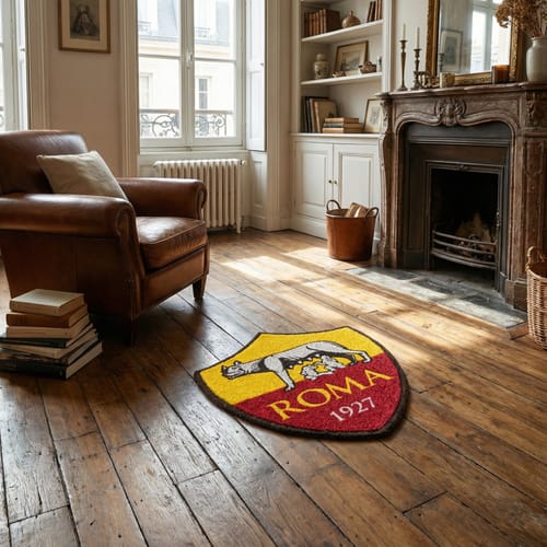 Customer photo review of AS Roma® Logo Rug