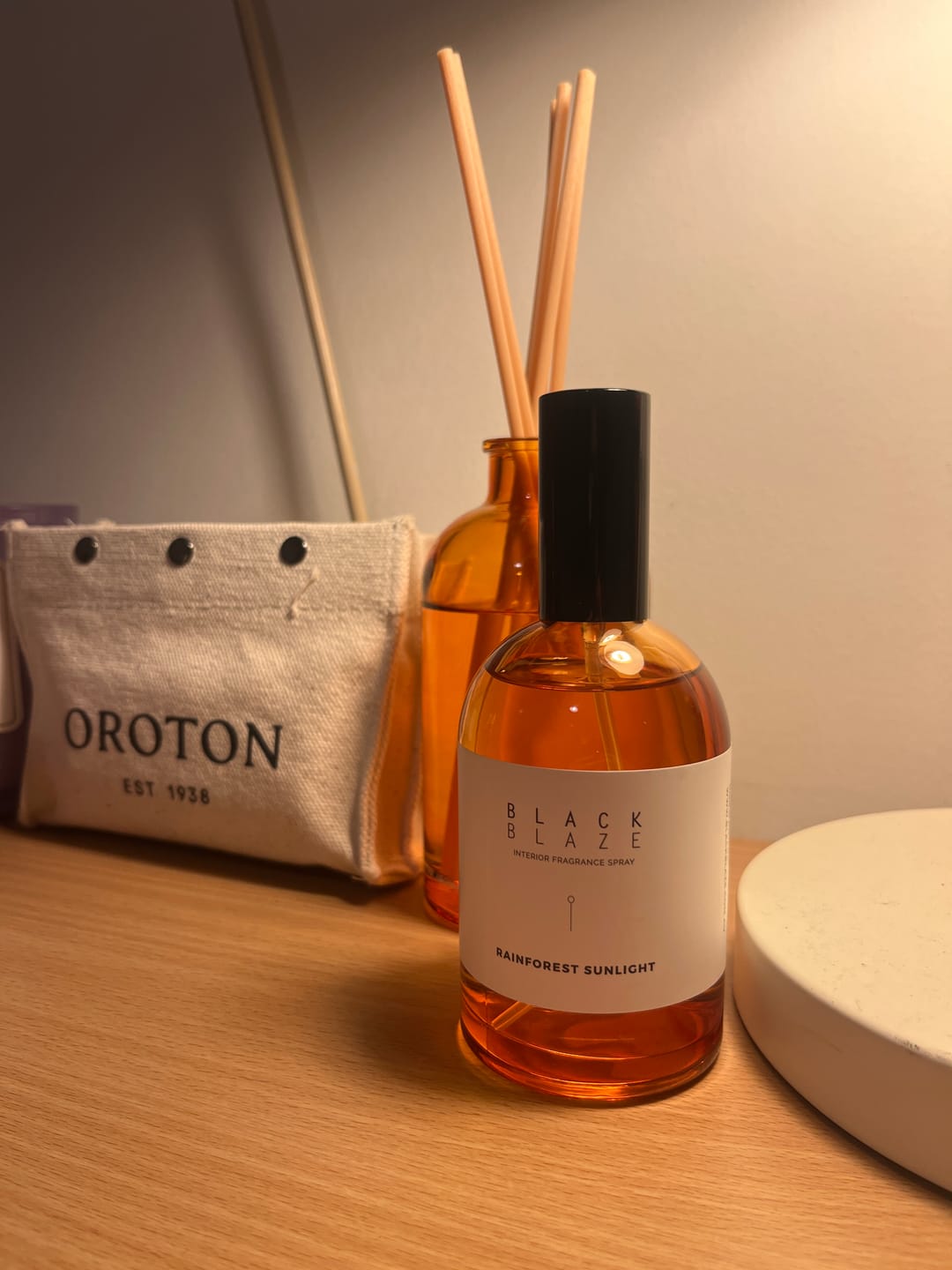 Customer photo review of Rainforest Sunlight Interior Fragrance Spray
