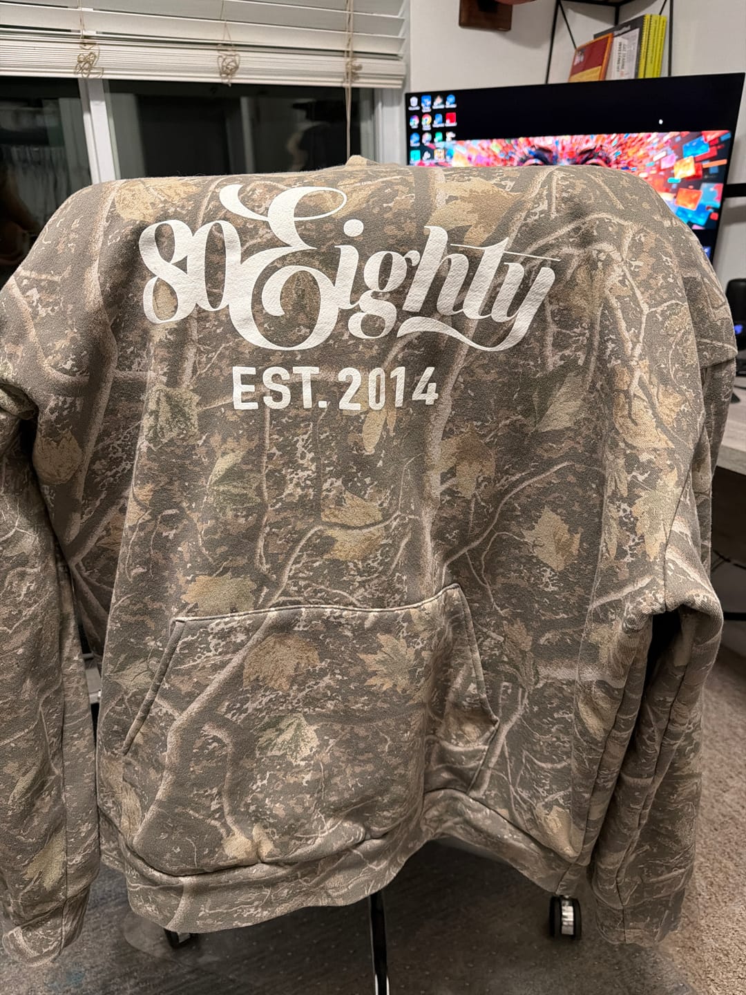 Customer photo review of 80Eighty® DeadWood Boxy HWT Hoodie