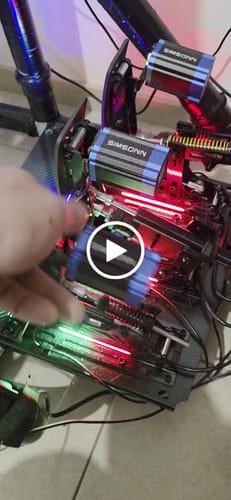 Customer video review of Newest Simsonn Pedal Pro X Ultra with Haptics and RGB Feedback