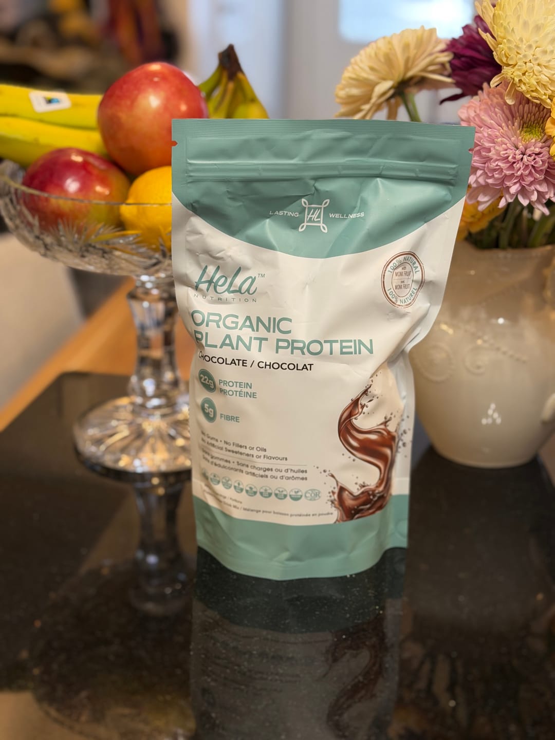 Customer photo review of Organic Plant Protein