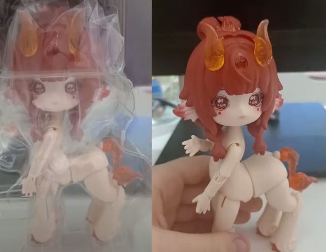 Customer photo review of Antu Bestiary of All Spirits Series 1/12 Action Figure BJD Blind Box