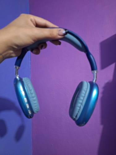 Customer photo review of Audifonos Inalambricos On Ear Atrium STF - Billboard 8hrs Uso Azul