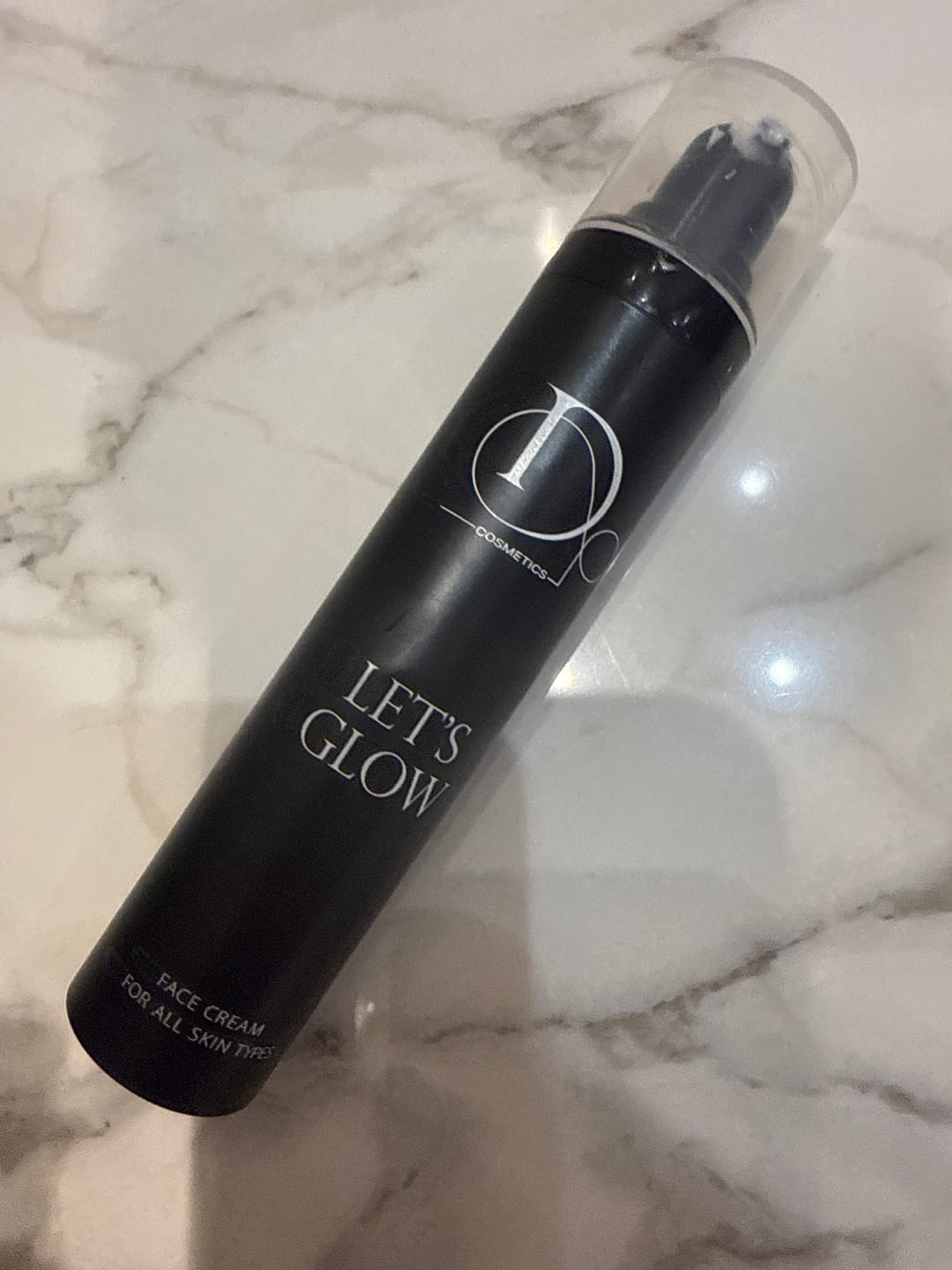 Customer photo review of Let's Glow Cream 50 ml