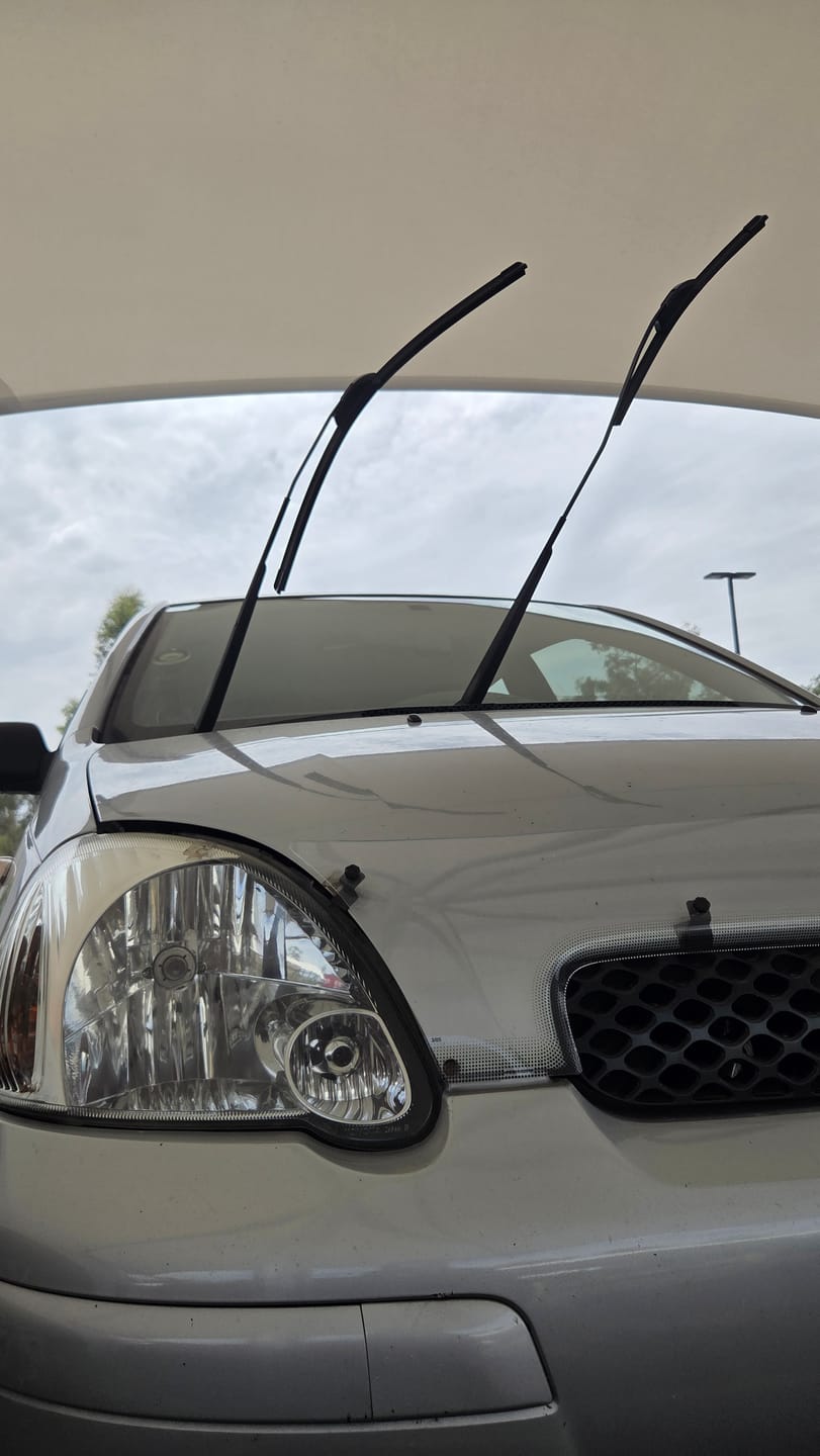 Customer photo review of Toyota Echo Wiper Blades
