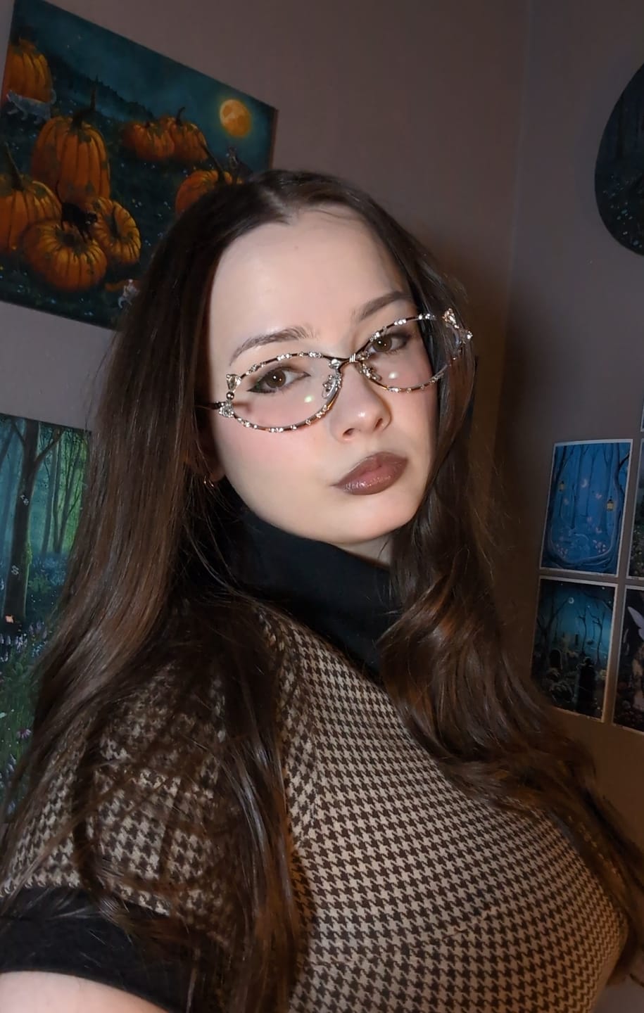 Customer photo review of Adela Eyeglasses