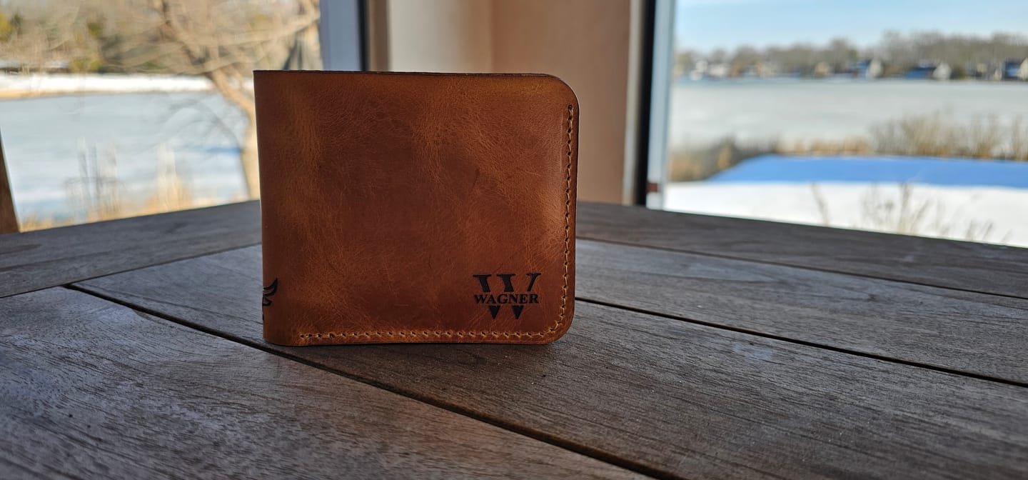 Customer photo review of Big Bend Bifold Wallet