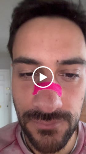Customer video review of Pink Nasal Strips