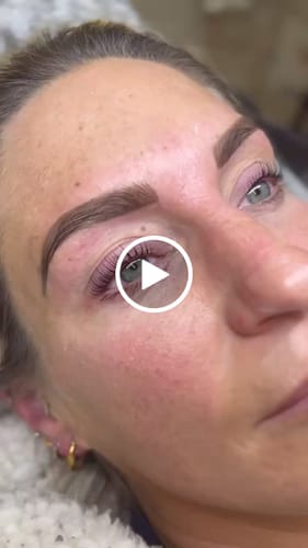 Customer video review of Cysteamine Brow & Lash Lamination Kit - 1,2 & 3 Steps - 3 x 15ml Tubes