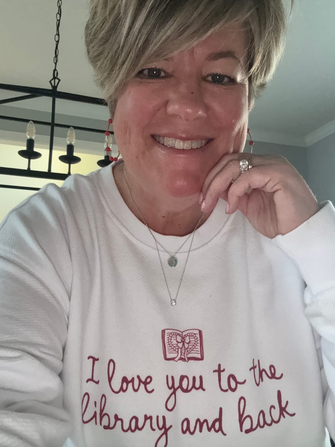 Customer photo review of I Love You To The Library And Back