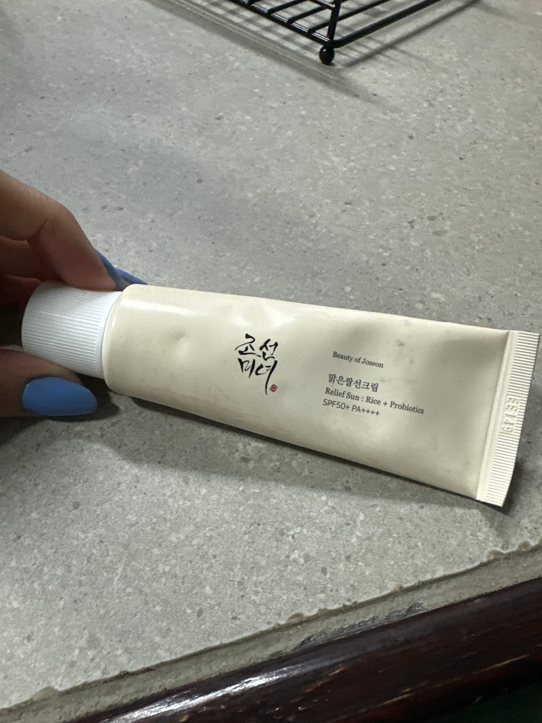 Customer photo review of Relief Sun : Rice + Probiotics (SPF50+ PA++++)
