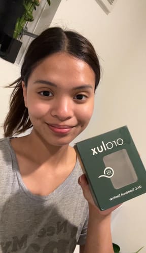 Customer photo review of Oralux UV Toothbrush Sanitizer