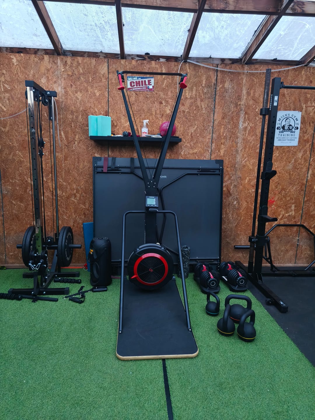 Customer photo review of Pack IRONSIDE Combat Remadora + Ski Erg