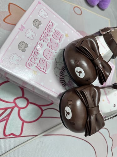 Customer photo review of Cute and sweet bow Lolita shoes