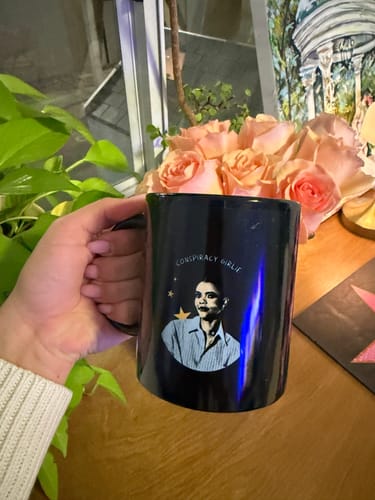 Customer photo review of Conspiracy Girlie Mug