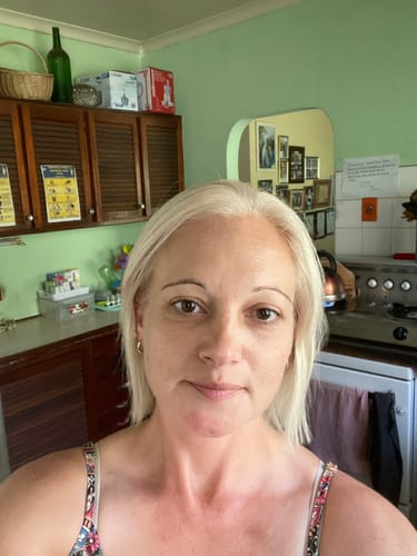 Customer photo review of The Dewy Glo Face Mist