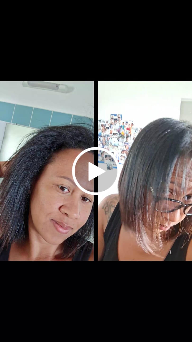 Customer video review of Lissage SANTAL.