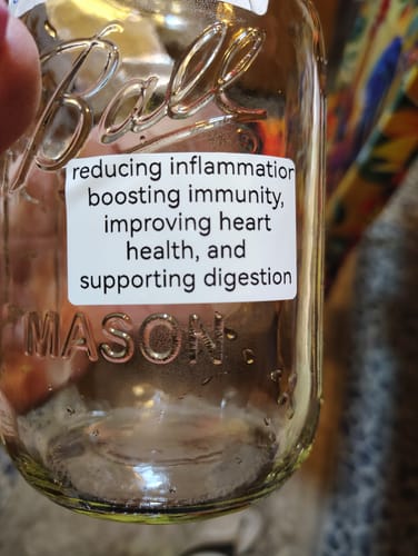 Customer photo review of Thermal Transfer Label Printer Labels for M2, M3