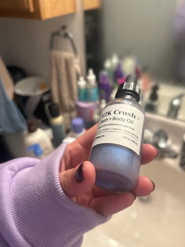 Customer photo review of Limited Edition Y2K Crush Bath & Body Oil