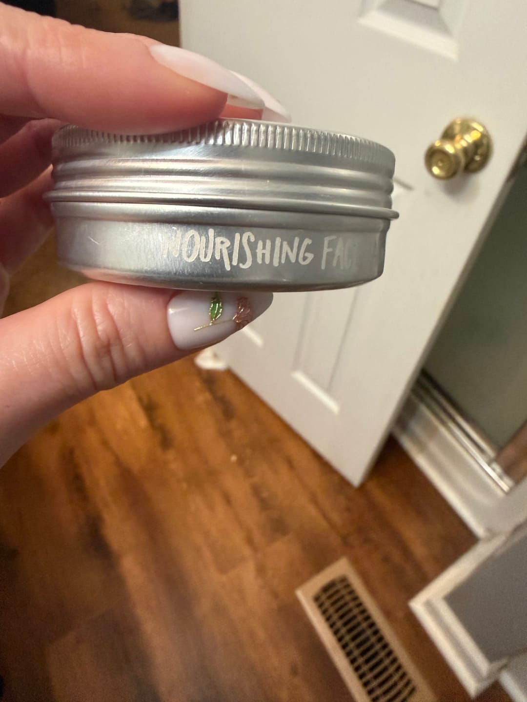 Customer photo review of Nourishing Face Balm