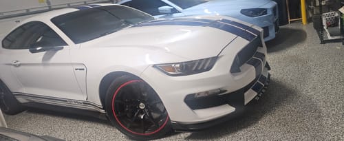 Customer photo review of Red Aluminum Alloy Wheel Rim Protector- Fits All Cars