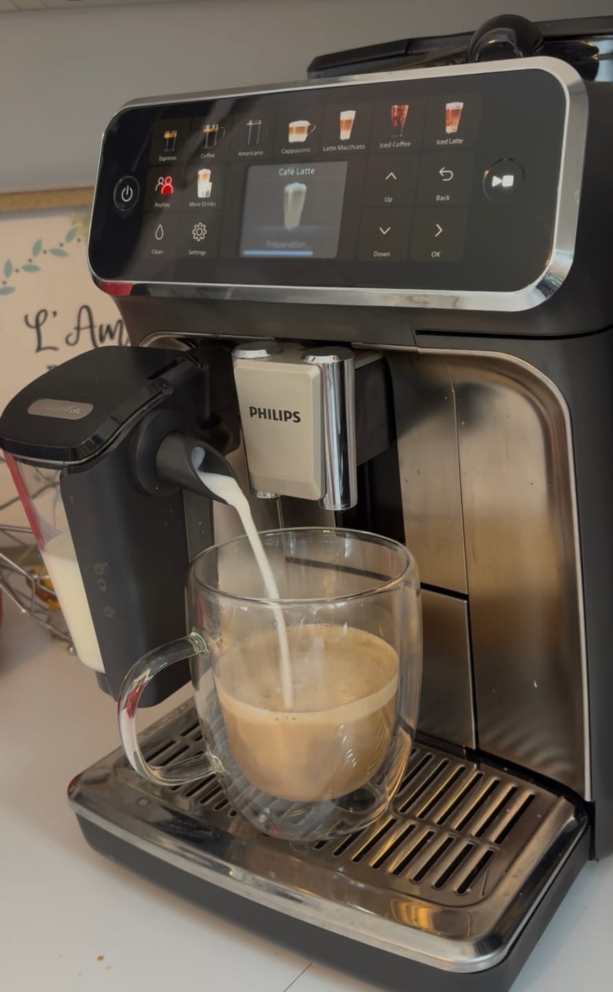 Customer photo review of Philips - Series 5500 LatteGo EP5544/90