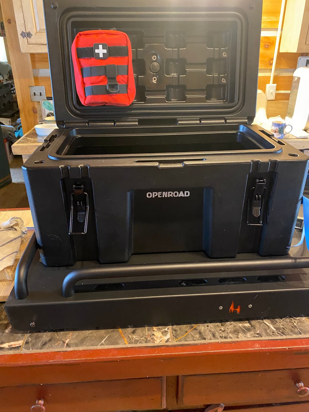 Customer photo review of OPENROAD Camping Storage Case – 50L