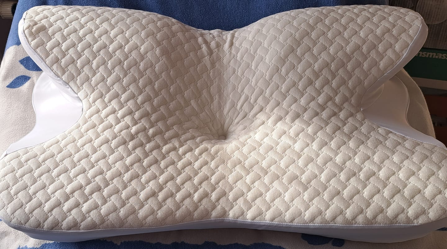 Customer photo review of Extra-Bezug für Ergonomisches Nackenkissen