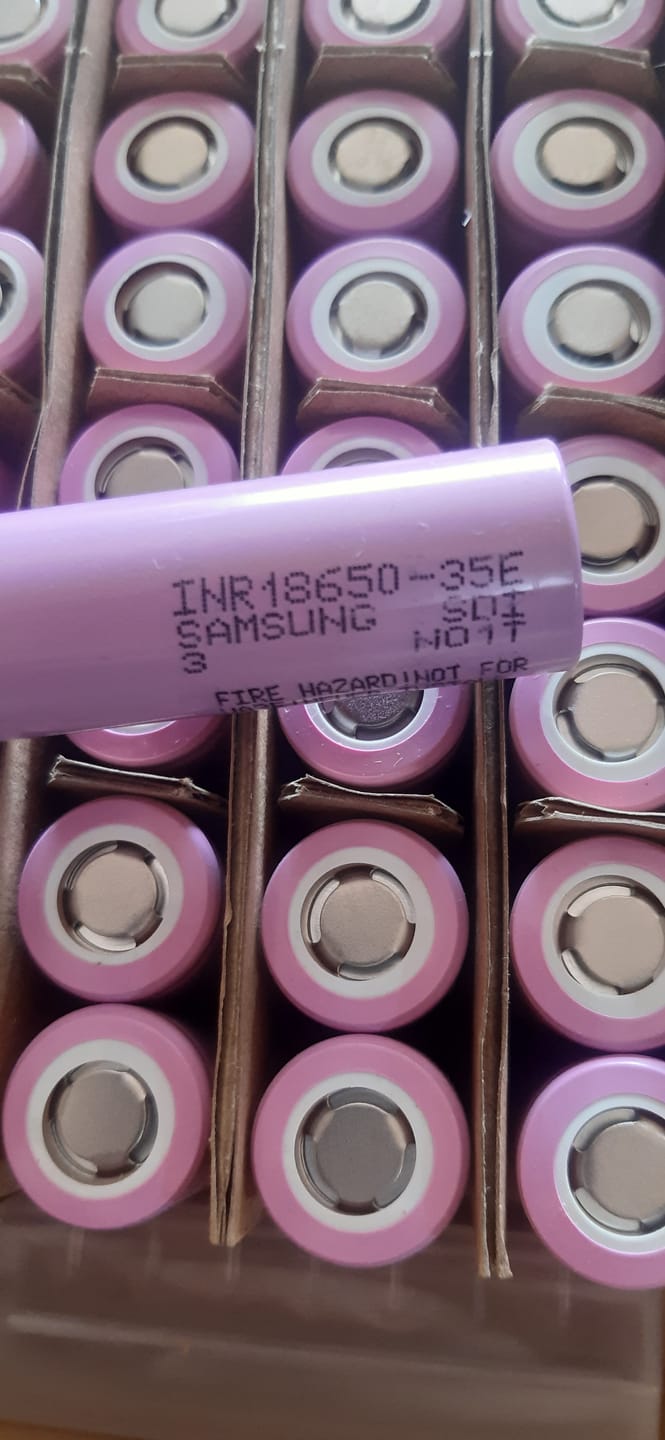 Customer photo review of Samsung 35E 18650 3500mAh 8A Battery