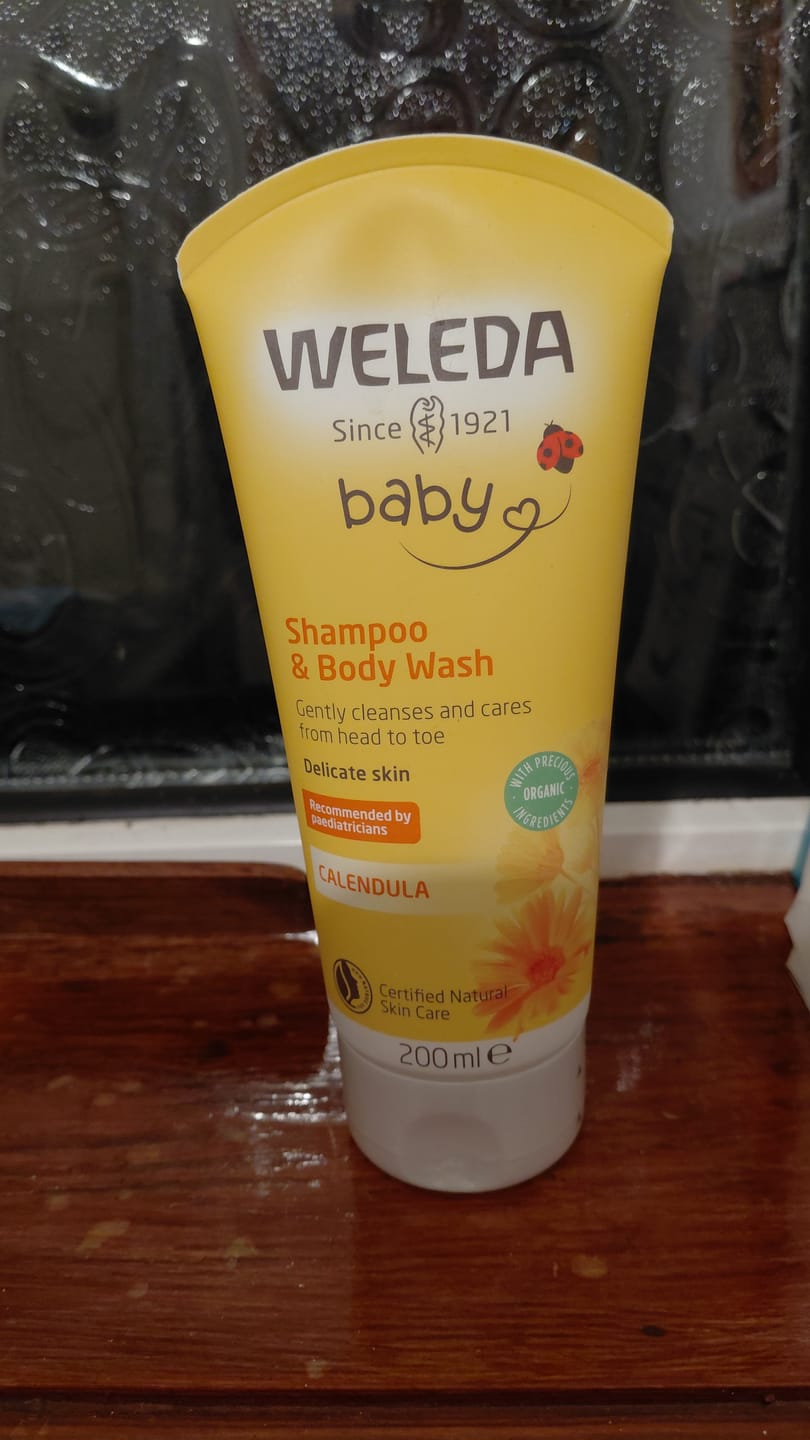 Customer photo review of Weleda Calendula Baby Shampoo & Body Wash 200ml