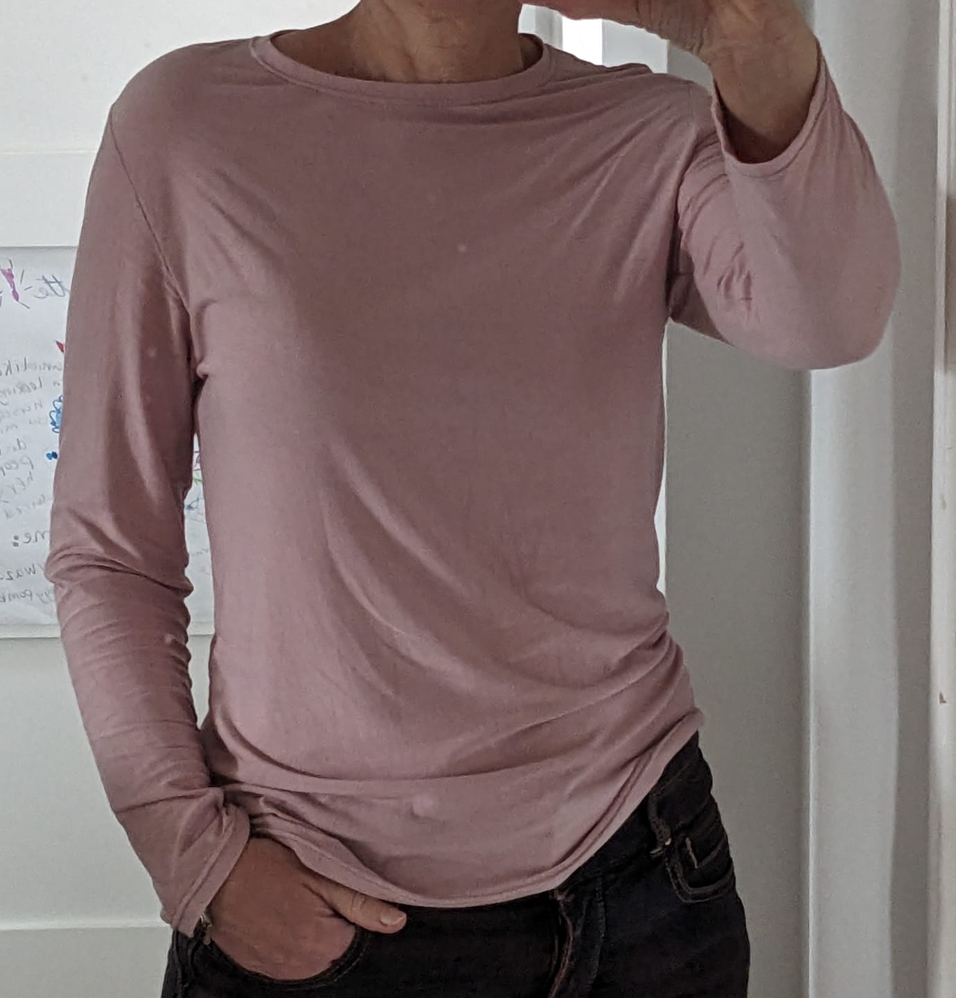 Customer photo review of Plain Bamboo Jersey Fabric
