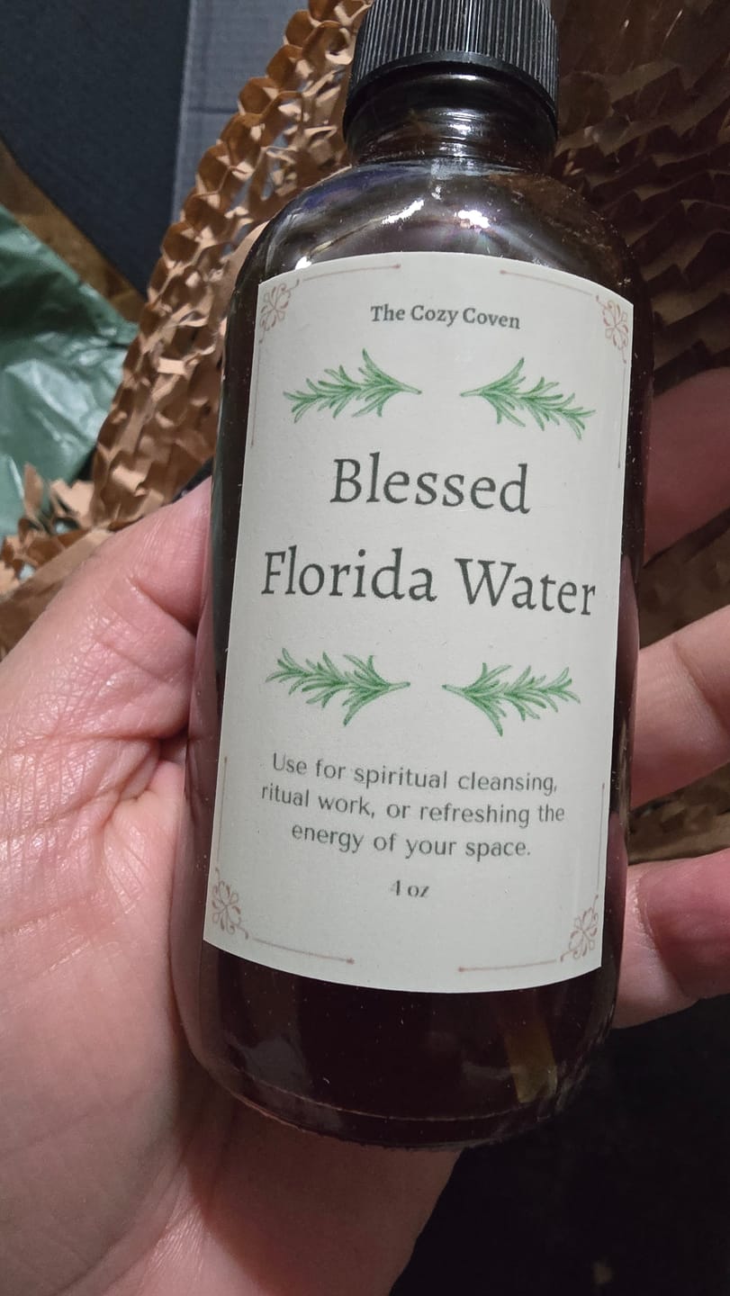 Customer photo review of Blessed Florida Water
