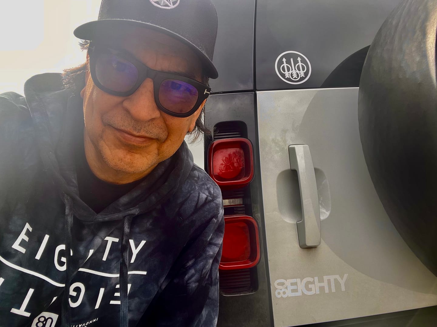 Customer photo review of 80Eighty® TieDye Mirror Hoodie