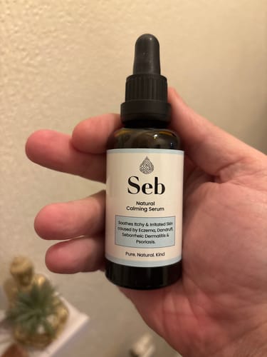 Customer photo review of Seb Natural Calming Serum
