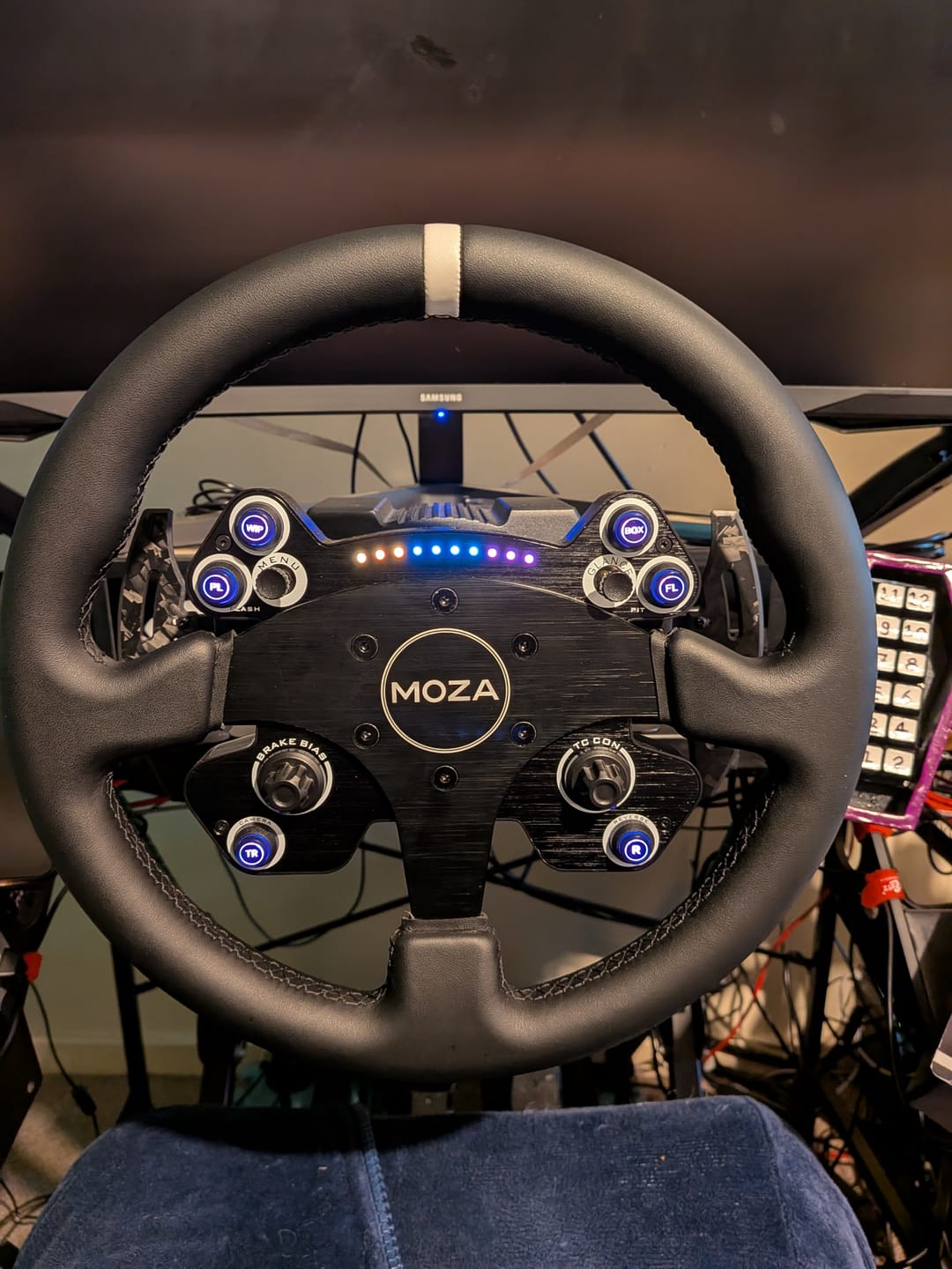 Customer photo review of MOZA RACING CS V2P Wheel