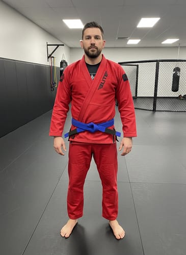 Customer photo review of Core Red Brazilian Jiu Jitsu Mens BJJ Gi