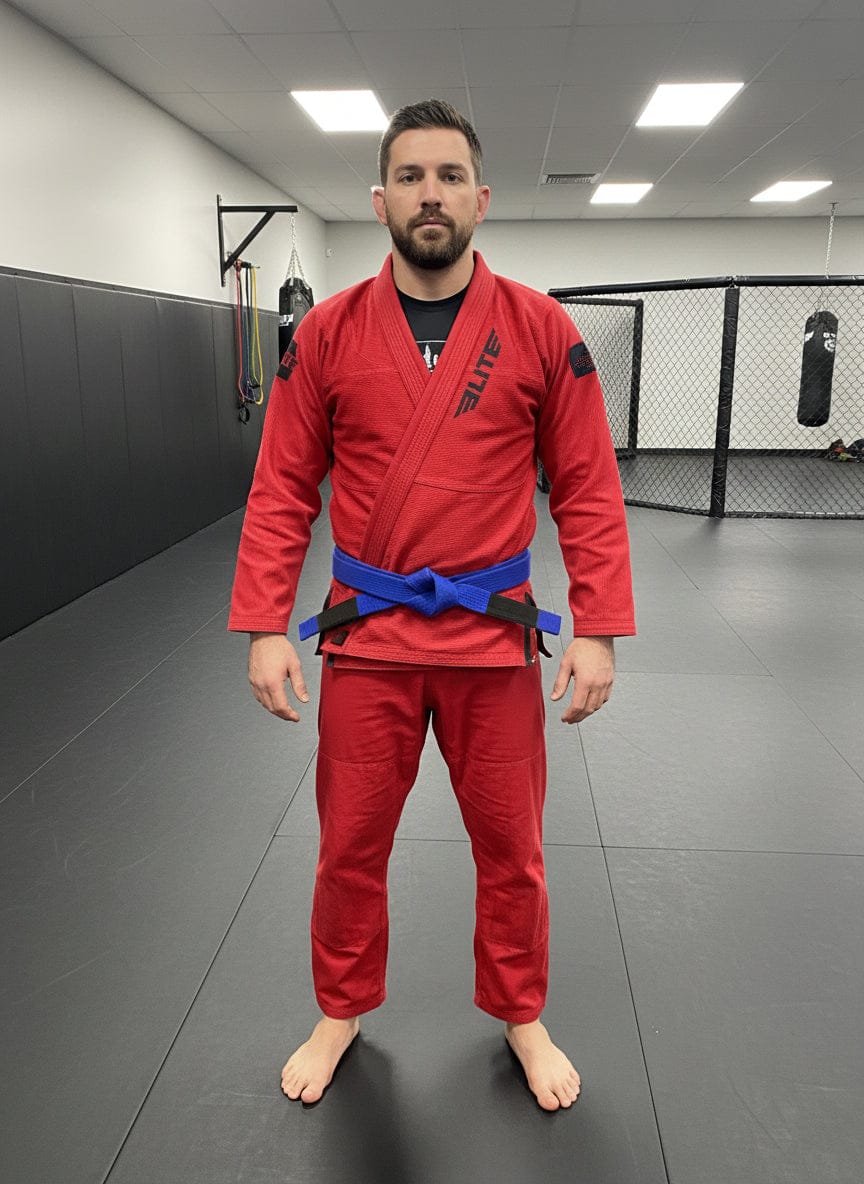 Customer photo review of Core Red Brazilian Jiu Jitsu Mens BJJ Gi