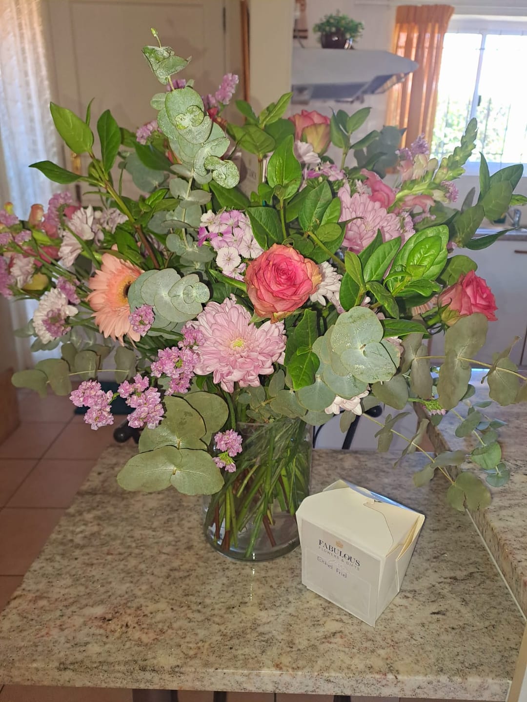 Customer photo review of Country Garden Bouquet