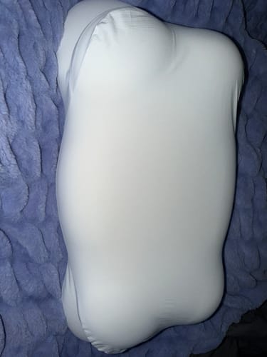 Customer photo review of Cloud Cooling Pillow Case