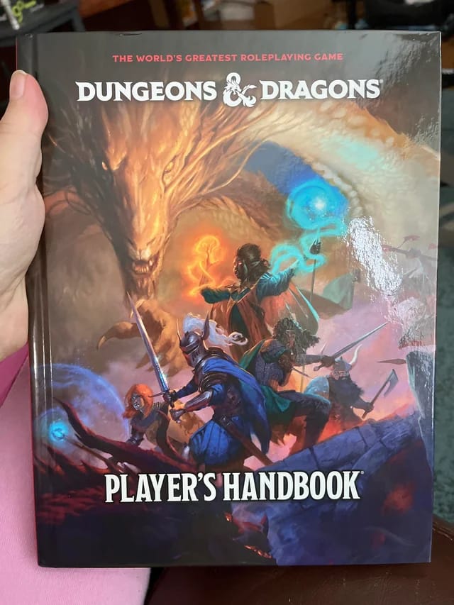 Customer photo review of D&D Spielerhandbuch 2024 - neue Version - DE