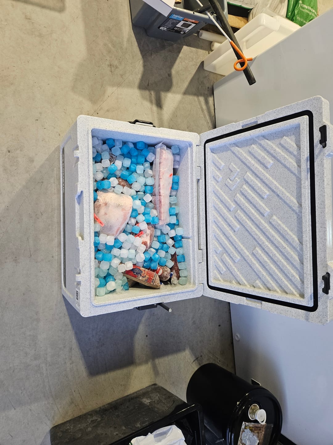 Customer photo review of Mega Freeze Blue - 5kg Bag
