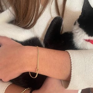 Customer photo review of Forever Knot Bracelet