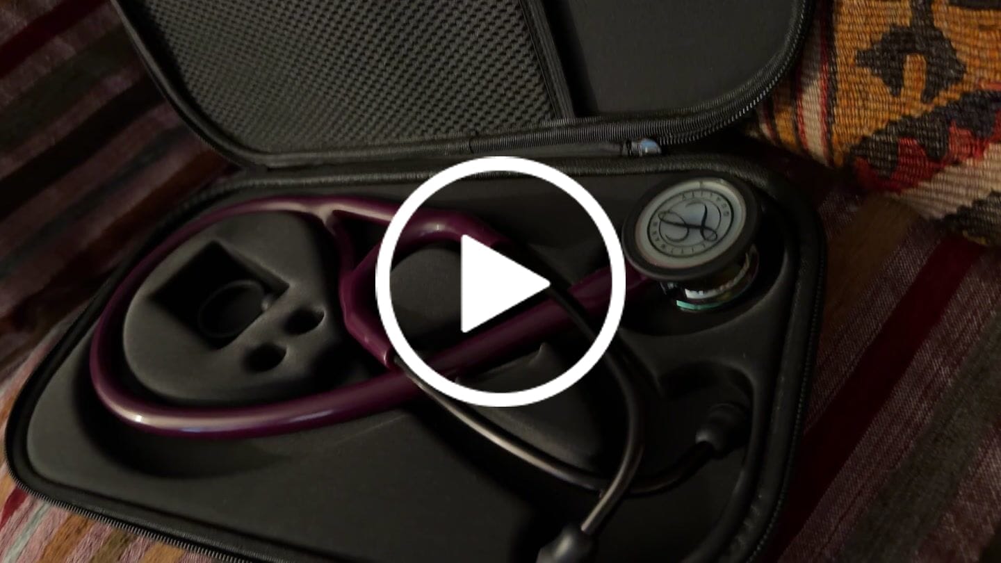 Customer video review of Littmann Cardiology IV Diagnostic Stethoscope: Polished Rainbow & Plum - Violet Stem 6239