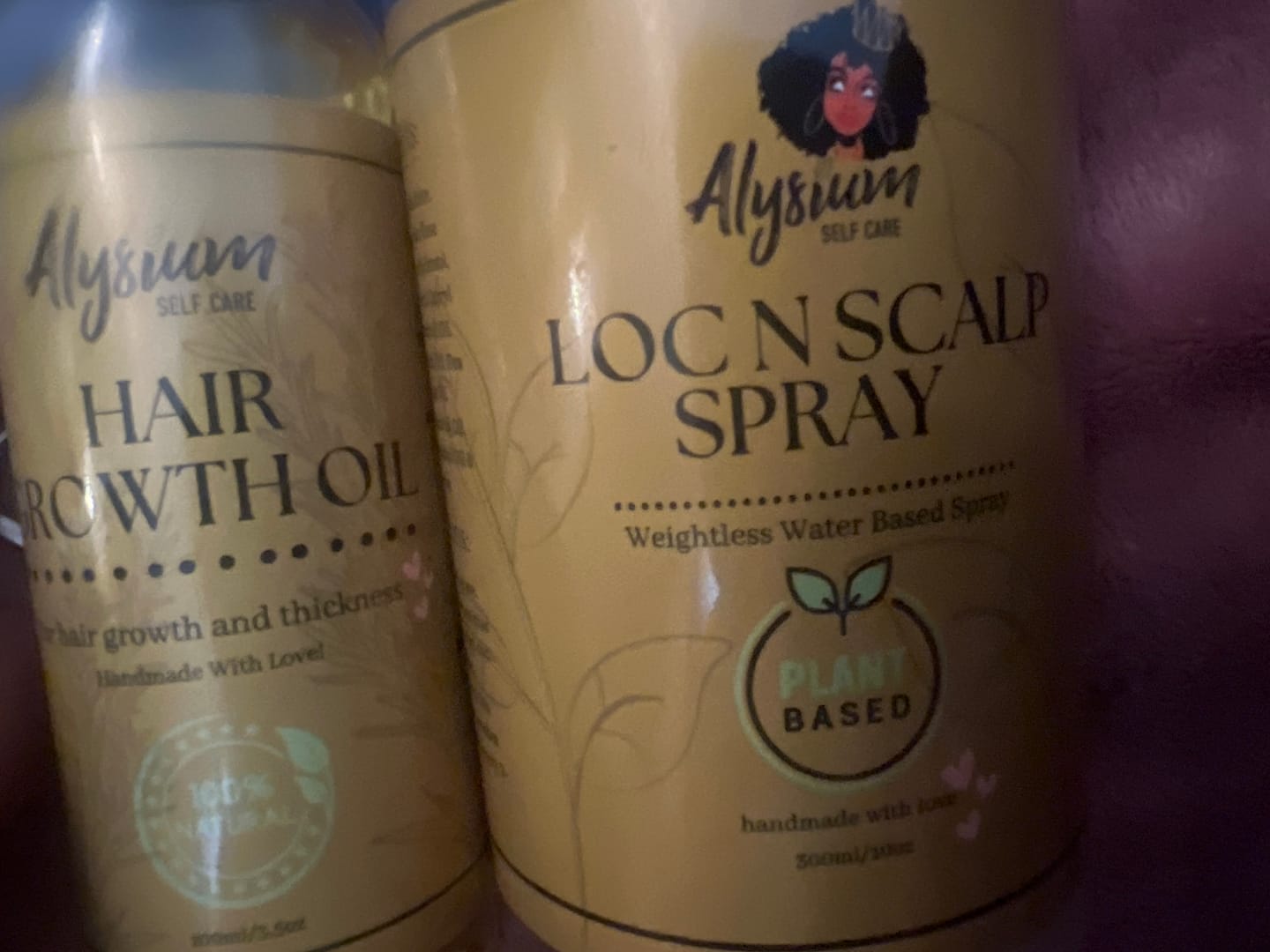 Customer photo review of Loc maintenance bundle