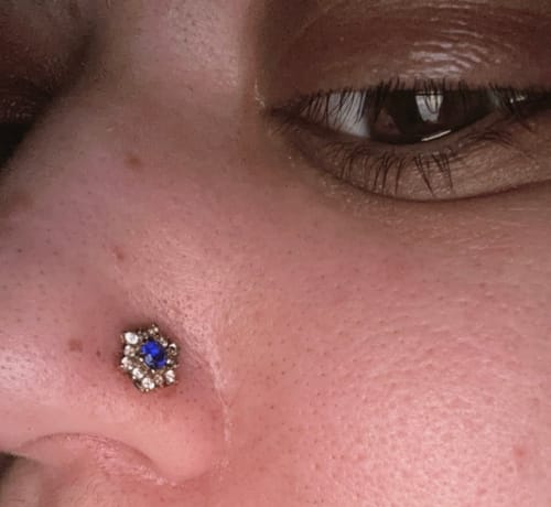 Customer photo review of Piercing Greta