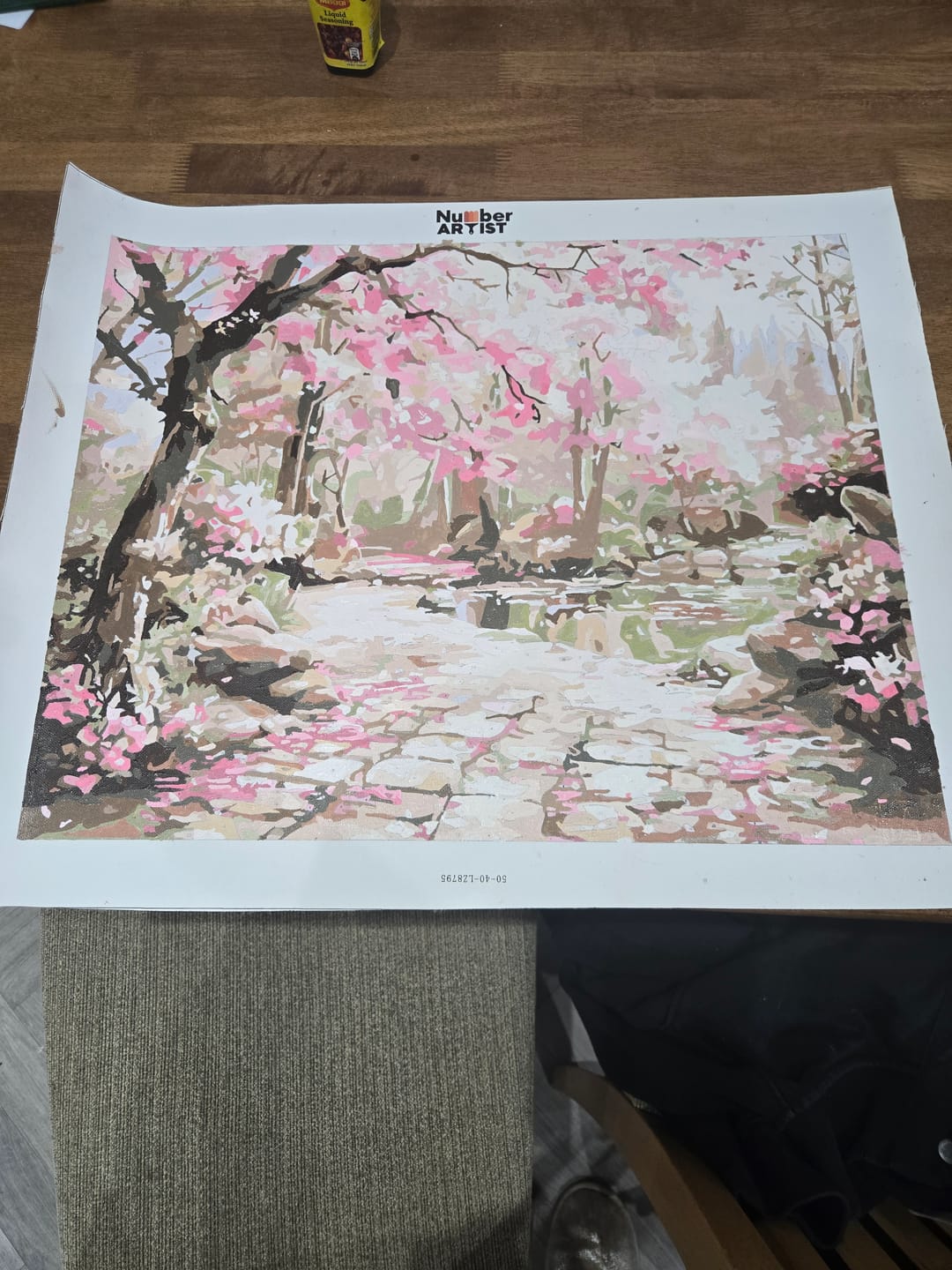Customer photo review of Serene Sakura Stone Path