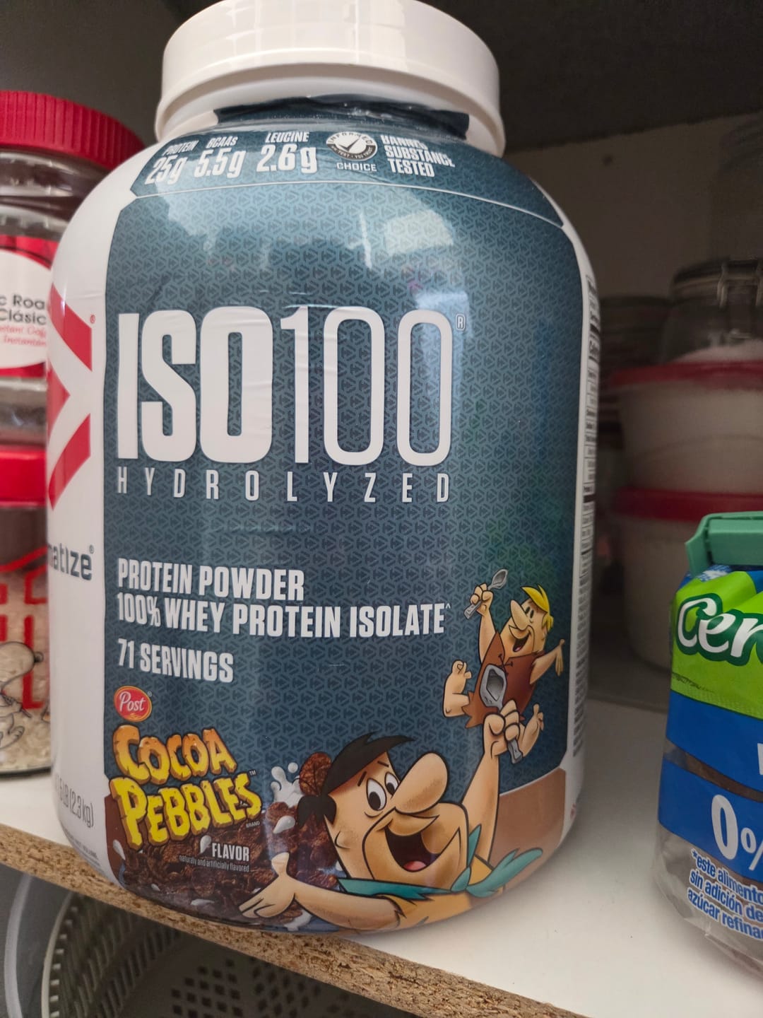 Customer photo review of Dymatize ISO100 Hydrolyzed Proteina Hidrolizada 5 Lb