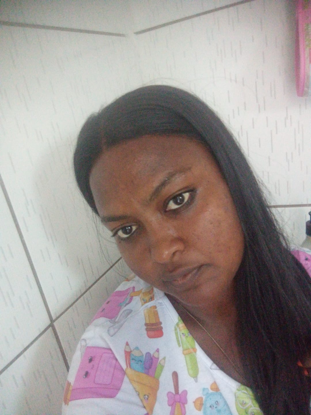 Customer photo review of Lace Front Sonia Tela HD Preta - Repartição Livre 13x6