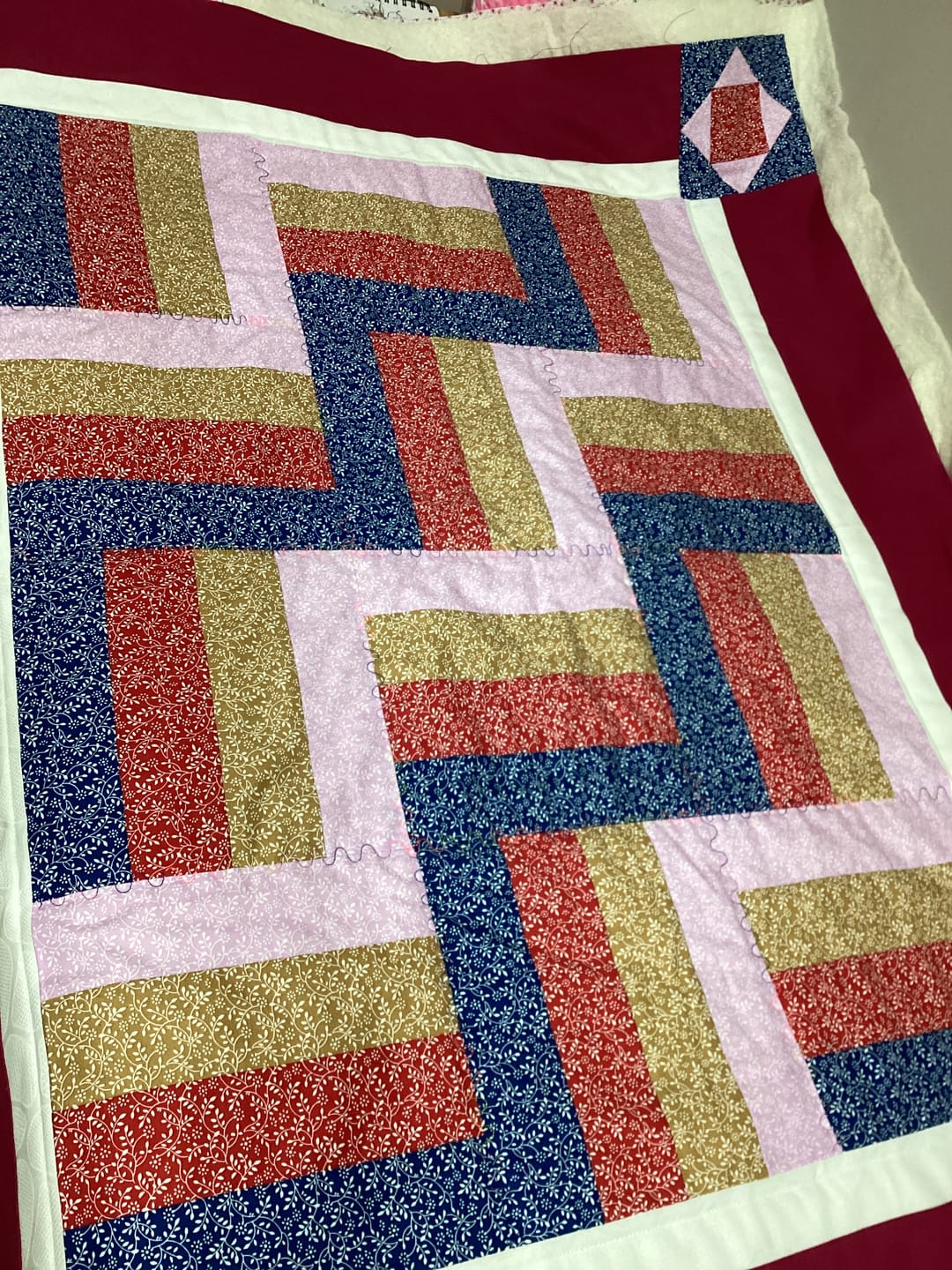 Customer photo review of Mini Garden Craft Cotton Fabric