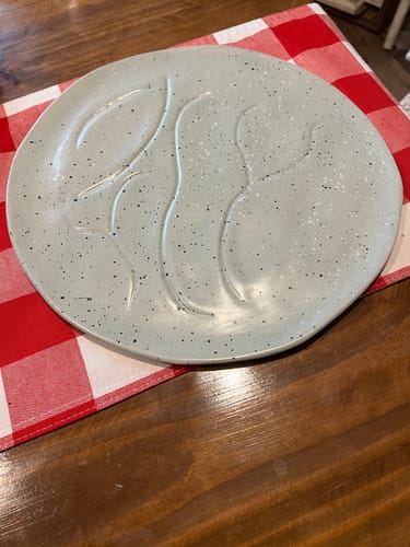 Customer photo review of Sweet July Edgewater Collection Serving Platter